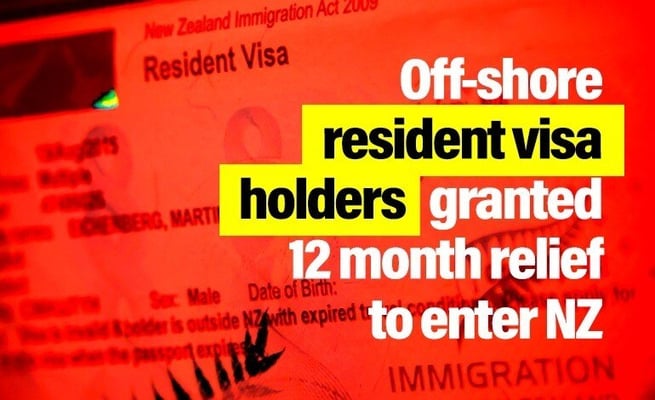 Immigration relief: Off-shore residence visa holders granted 12-month extension to enter NZ