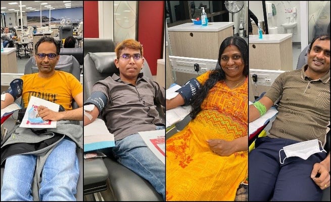 Telugu community group in Auckland organise blood donation