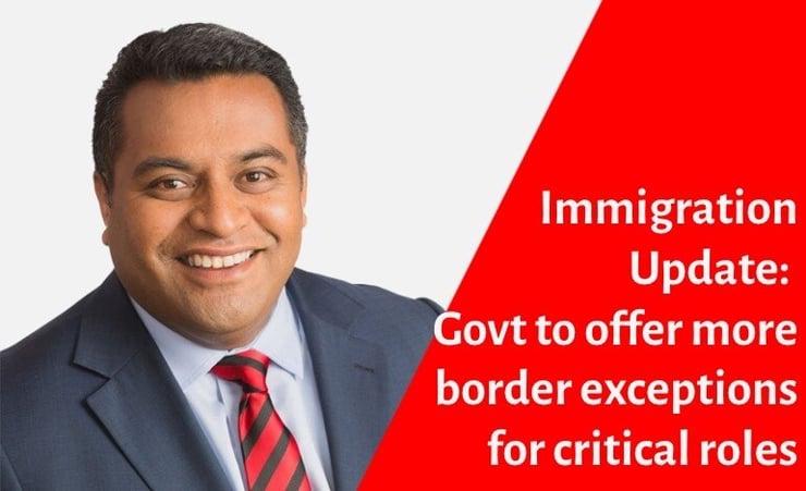 Immigration Update: More border exceptions for critical roles