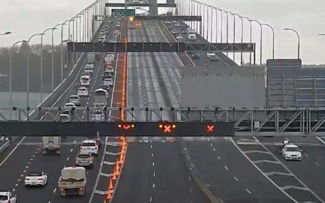 Auckland Harbour Bridge temporary repair completed