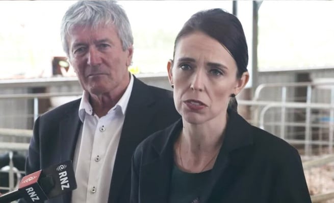 Jacinda Ardern, Labour Party promise to help farmers with compliance costs and environmental transition