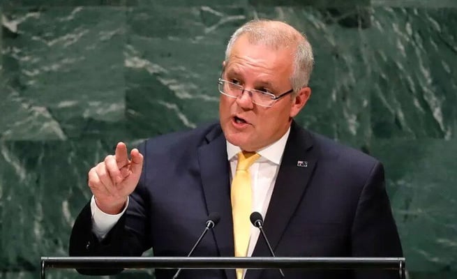 Australian PM Scott Morrison urges sharing of Covid-19 vaccine