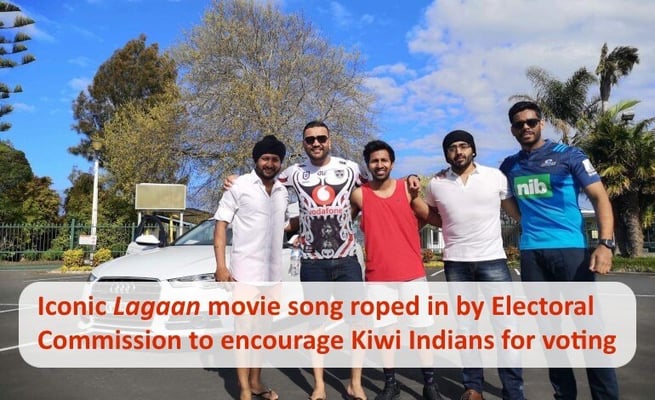 Iconic Lagaan movie song roped in by Electoral Commission to encourage Kiwi Indians for voting