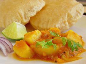 Poori Aaloo Masala - mouth watering