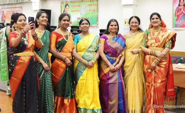 Telangana Jagruthi host a mega Bathukamma celebration in Auckland