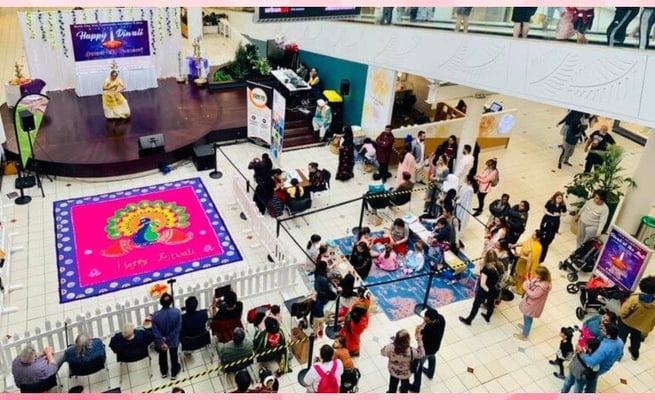 World’s first public Diwali event for 2020 held at Porirua Mall in Wellington
