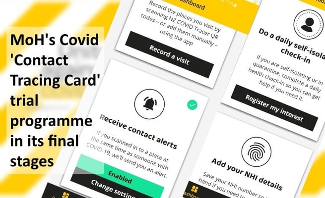 MoH's Covid 'Contact Tracing Card' trial programme in its final stages