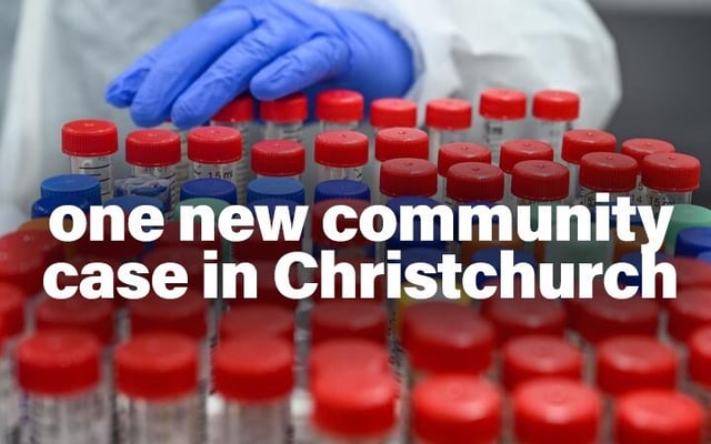 One new community case in Christchurch, linked to isolation - Ministry