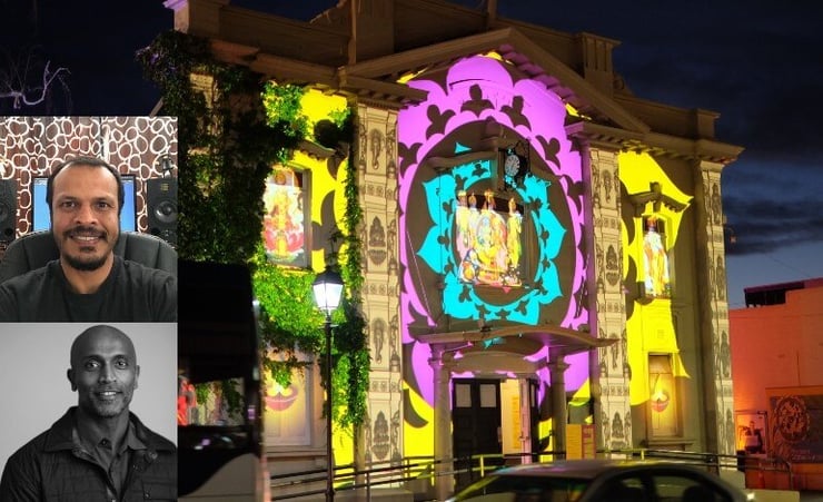 3D light projections ‘Light Diwali’ on Papatoetoe Town Hall lauded as vivid and surreal