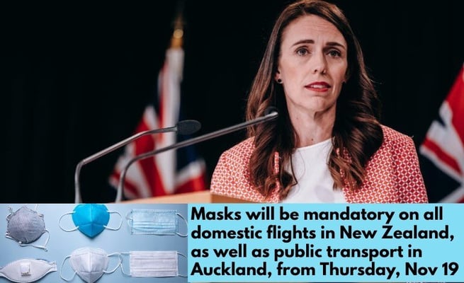 Masks to be compulsory on some transport - Ardern, Hipkins announce Cabinet decision
