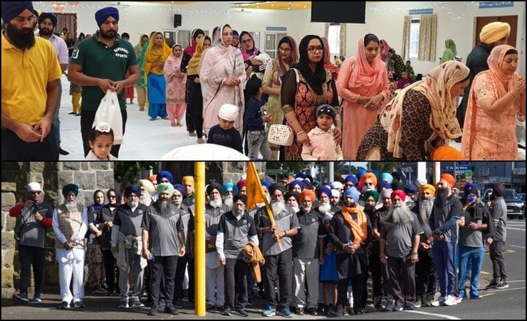 Sikh Walk and Guru Purab celebrations by Takanini Gurudwara draws thousands of worshippers