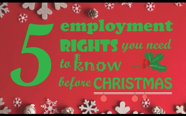 Top five employment tips for Christmas you need to know