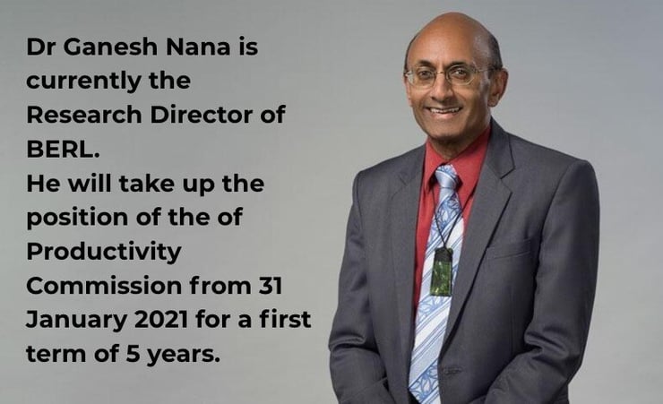 Renowned economist, Dr Ganesh Nana to chair Productivity Commission