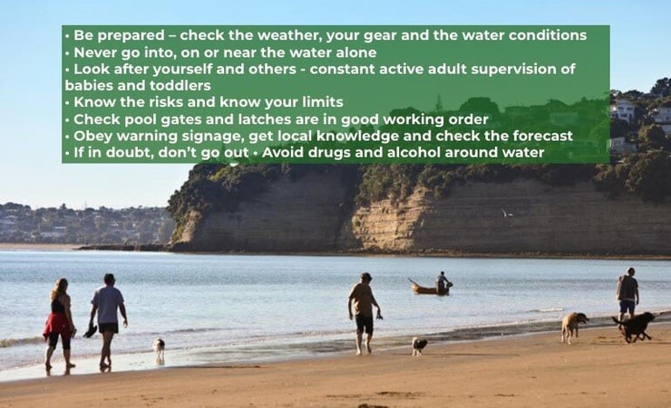 Safety concerns as Kiwis expected to flock to waterways in numbers