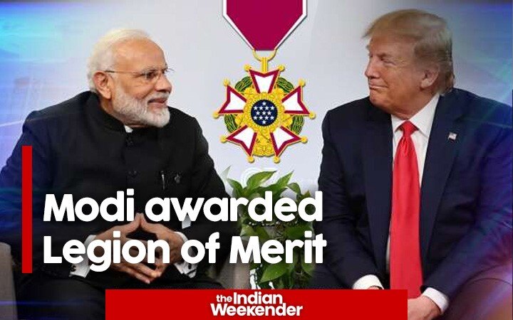 Trump awards highest military decoration of US to Modi