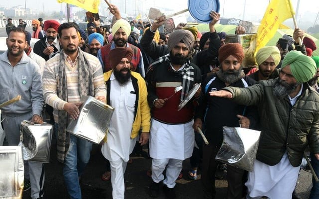 Listen to our 'Mann ki Baat' too, farmers tell Modi