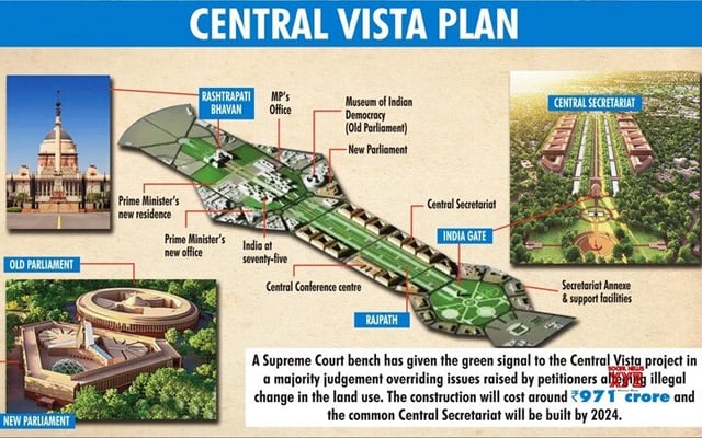 SC nod to Central Vista project, including new Parliament building