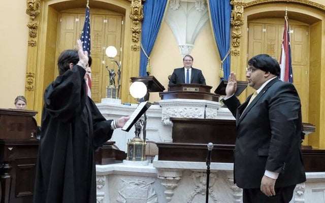 Indian-American Republican sworn in as Ohio state Senator