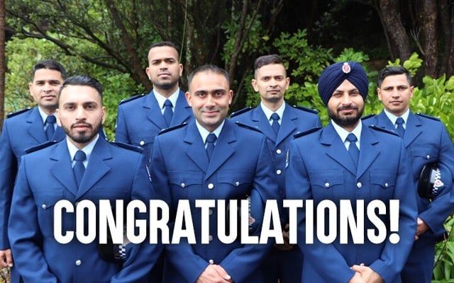 Recruit Wing 342 graduates from the Royal New Zealand Police College