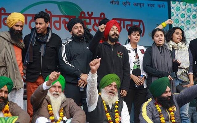Rabbi Shergill, Swara Bhasker, Noor Chahal show solidarity at farmers' protest