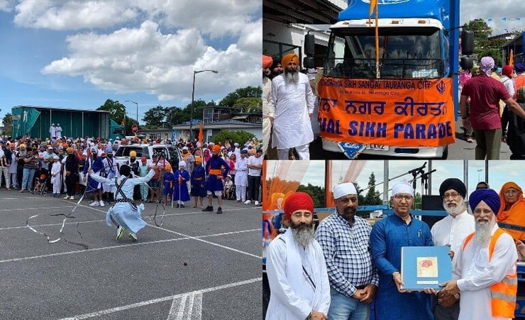 Eight annual Nagar kirtan in Tauranga: Thousands come together to celebrate birth anniversary of tenth Sikh Guru