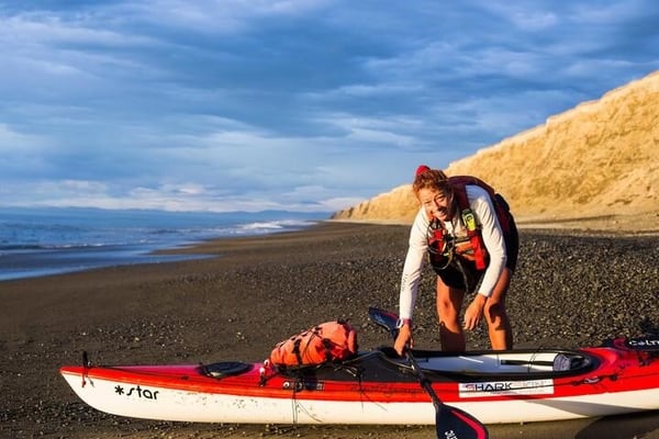 Lynn 'Red' Paterson - kayaking around the country