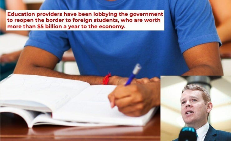 Breaking: Government to allow 1000 overseas students into New Zealand