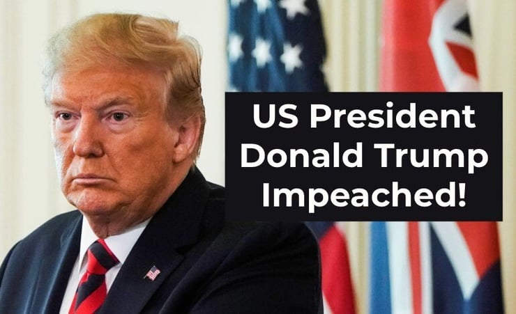 US House votes to impeach President Donald Trump after Capitol riot