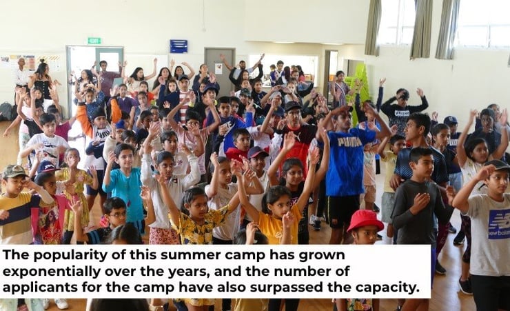 Bhartiya Samaj commence 2021 with an energetic children’s summer camp