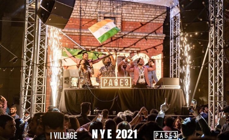 iVillage and Page3 dive into the new year with an open-air Bollywood party