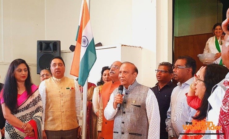 Bhartiya Samaj celebrates 72nd Republic Day with seniors and community leaders