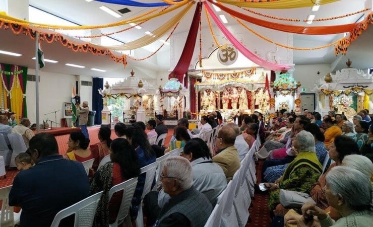 Hindu Elders Foundation celebrate Republic Day at Bhartiya Mandir