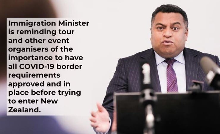 Immigration Minister reinforces need to follow strict entry requirements