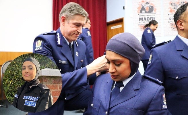 NZ Police issued hijab as part of uniform inspires Leicestershire Police in the UK