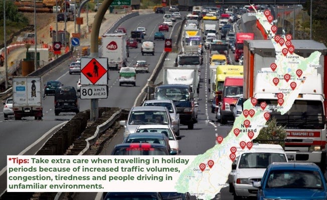 Plan ahead and drive safely over Waitangi Day long weekend