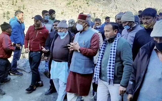 ISRO said it was not glacier burst in Chamoli: CM Rawat
