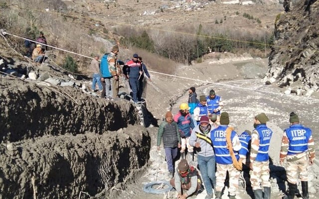 ITBP making 'Jhula Bridge' to link 13 villages cut off in Uttarakhand
