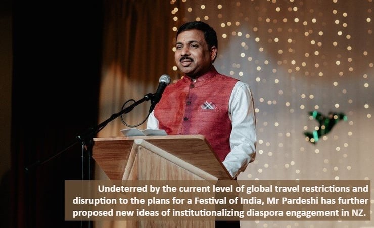 India’s envoy keen on invigorating diaspora-diplomacy to deepen bilateral relations with NZ