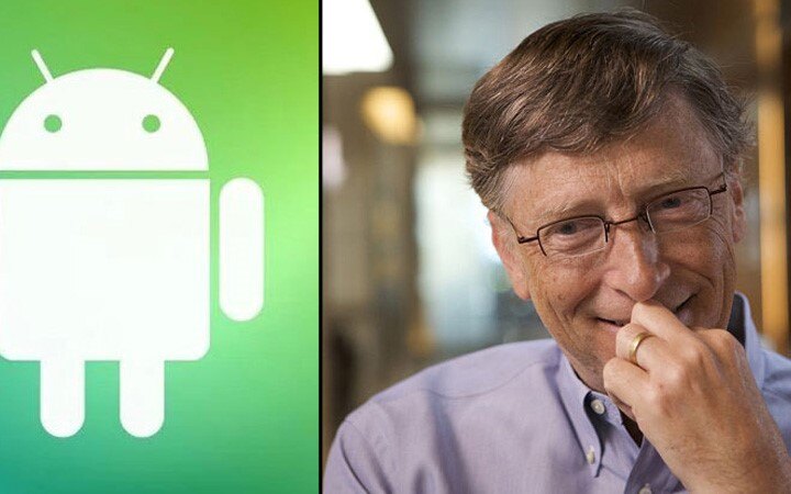 This is why Bill Gates prefers Android over iPhone