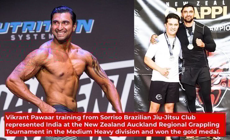 Kiwi Indian man makes community proud, wins gold at a national level Jiu-Jitsu tournament