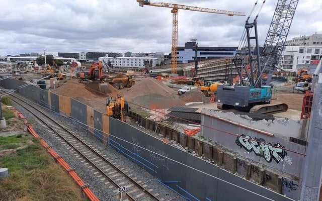 City Rail Link: Major excavations begin in Mount Eden