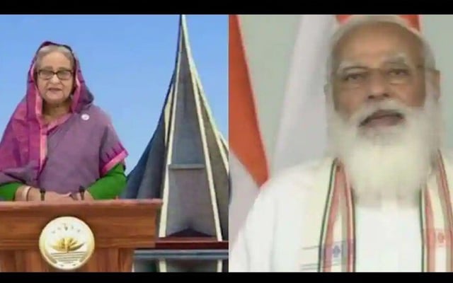 India-Bangladesh launch 'Maitri Setu', Sheikh Hasina reiterates Dhaka's commitment to support India