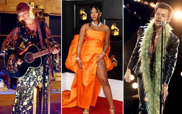 Grammys 2021 red carpet: Stars bring their fashion A-game to music's biggest night