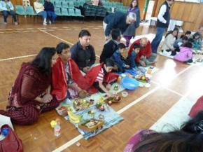 Children celebrate Ganesh Chaturthi