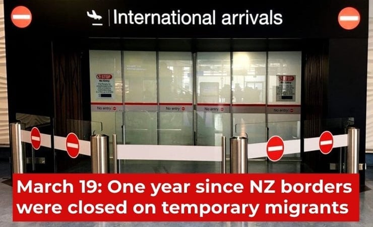 Border closure anniversary: How have the lives of temporary migrants ordinarily resident in NZ changed.