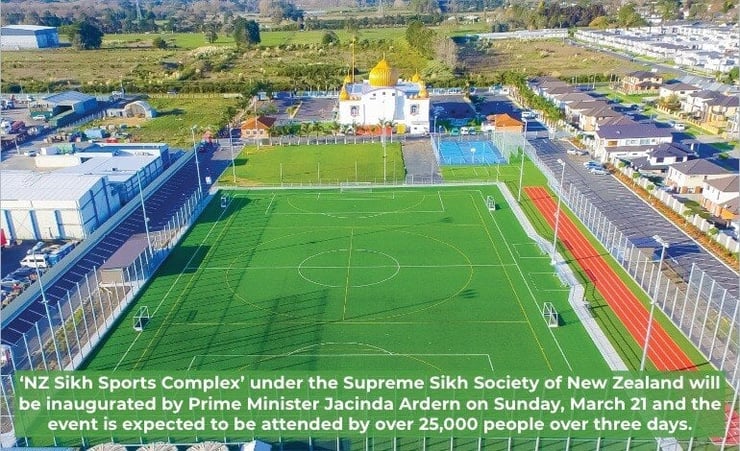 Takanini Gurudwara host a mega three-day event to inaugurate its world class multimillion dollar sports complex