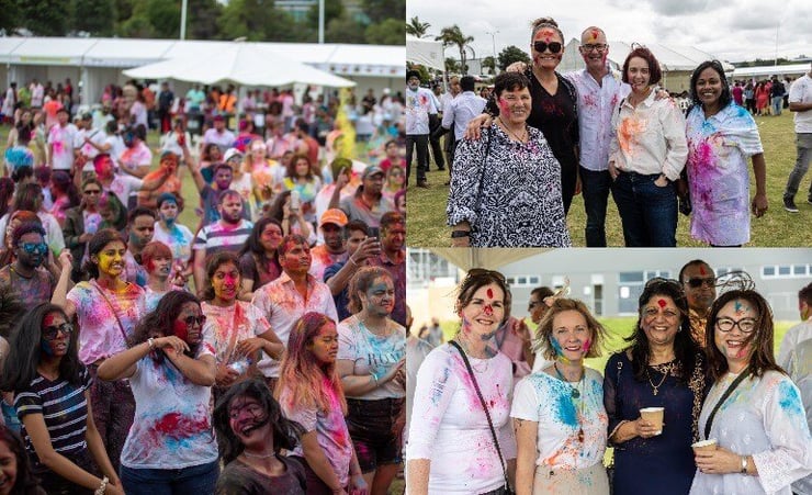 Waitakere Indian Association’s festival in West Auckland leads Holi celebrations in NZ
