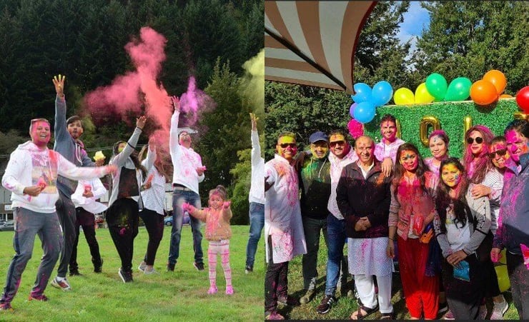 Holi celebrations at Bhartiya Samaj Charitable Trust