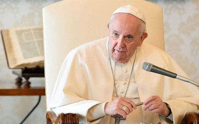 Pope celebrates Good Friday under Covid curbs