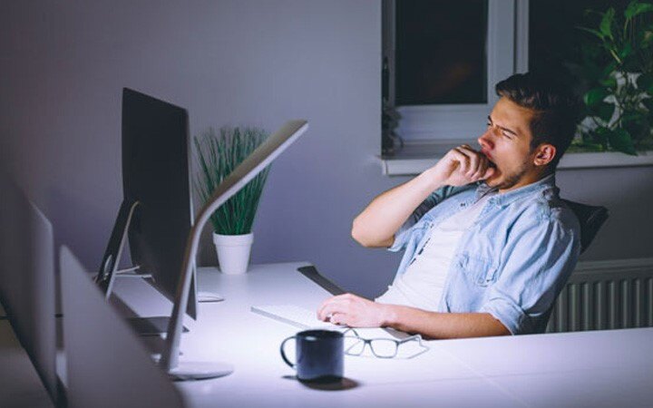 Working long hours? Keep your body, mind active